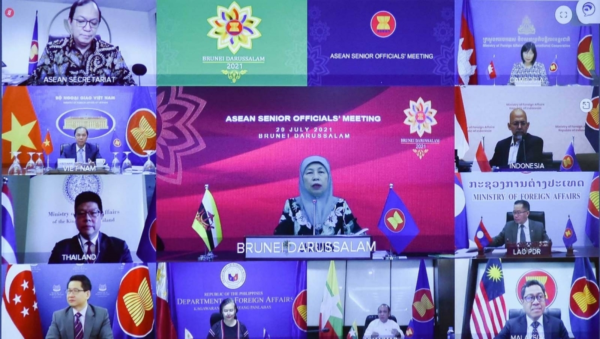Senior ASEAN officials have met to prepare for the 54th ASEAN Foreign Ministers Meeting.