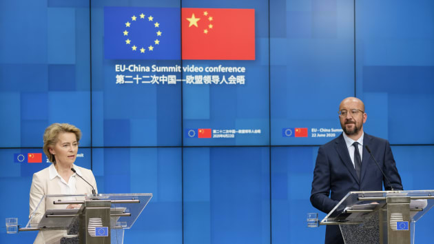 Some disagreements dominate EU-China summit