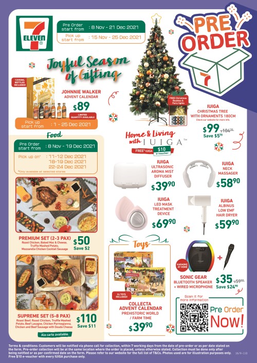 7 eleven launches new christmas pre order selection of festive meals and must have gifts