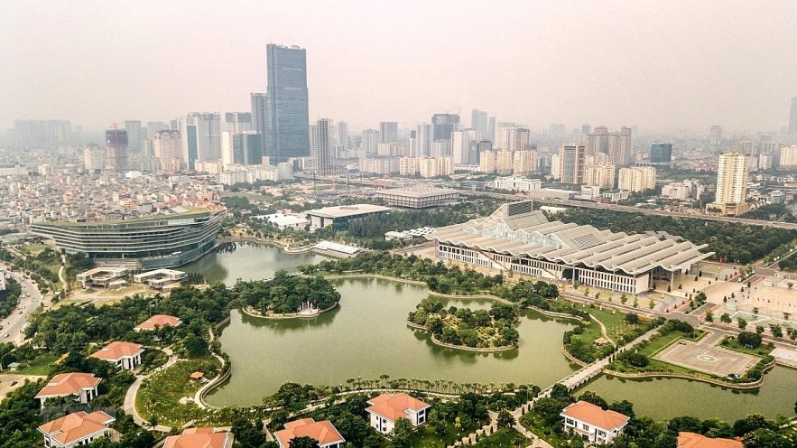 Hanoi capital will have new cities to be built within its urban area in the coming years. Photo : VOV