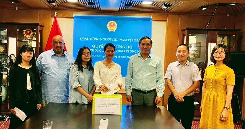 overseas vietnamese in israel germany support vietnam against covid 19