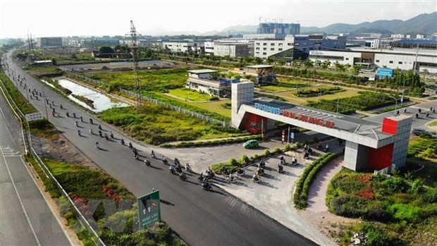The Van Trung industrial park in Bac Giang province. Photo: VNA