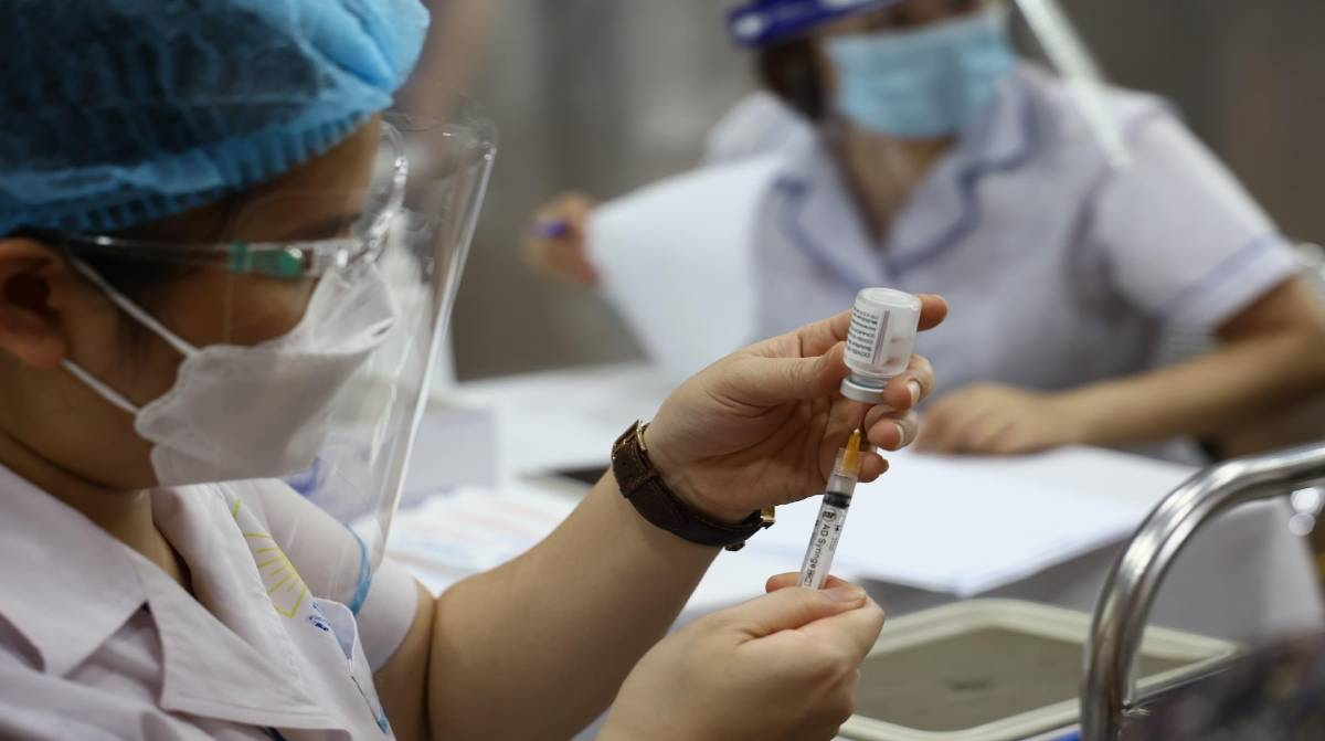 Vietnam will test third Covid-19 vaccine on humans soon. Photo: VOV