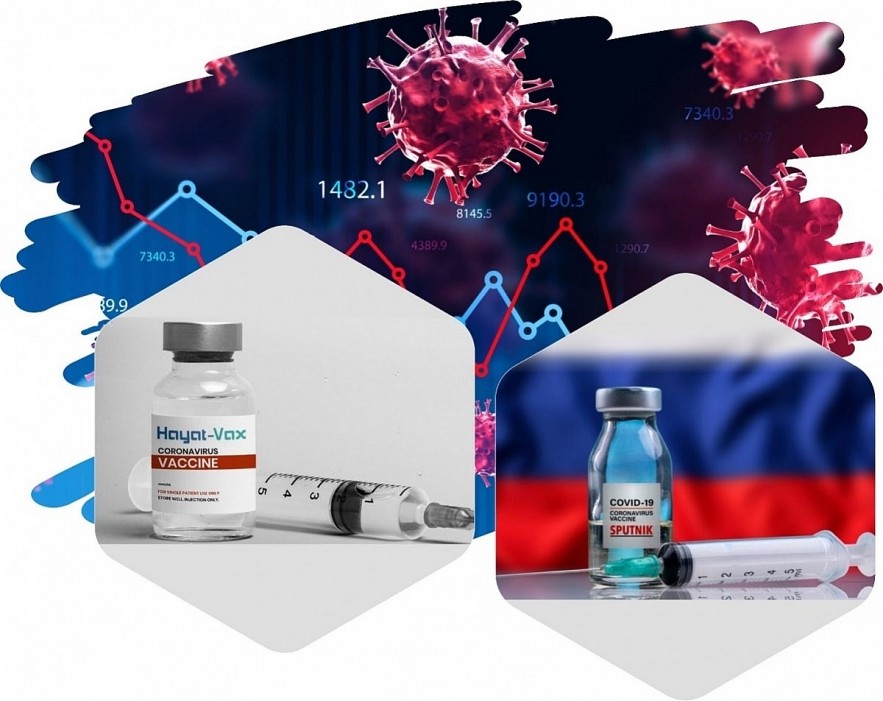 The Hayat-Vax vaccine produced by the UAE is said to protect people from virus infection. Photo: VOV