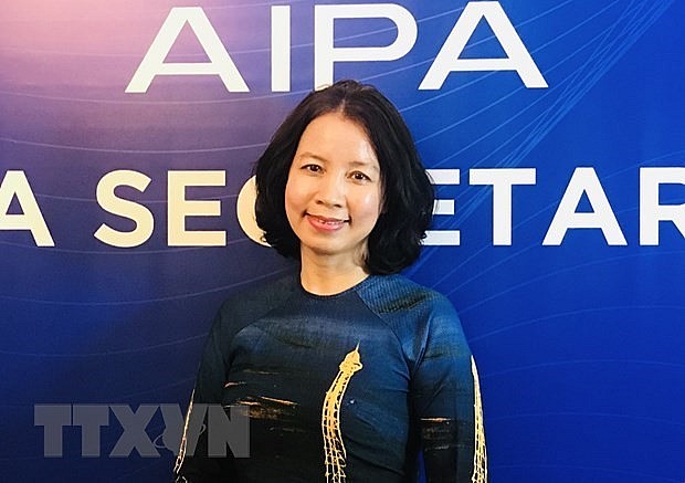 The Vietnamese National Assembly delegation attends the AIPA Caucus 12. Photo: VNA