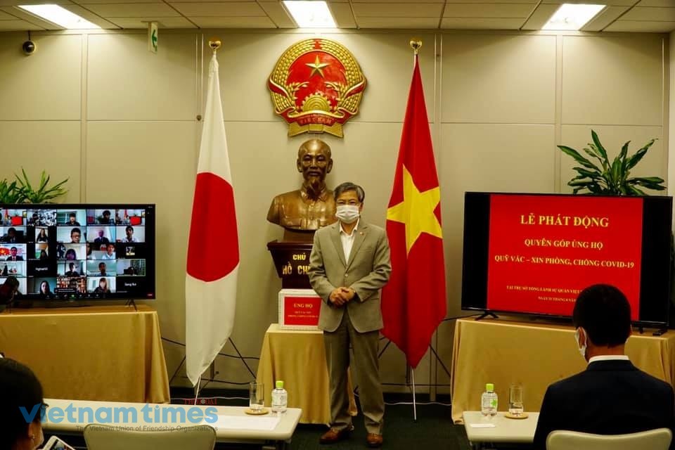 vietnamese community in japan contributes to covid 19 vaccine fund