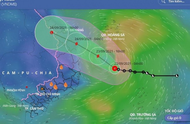 Vietnam News Today (September 24): Tropical Depression Turns into Storm Dianmu