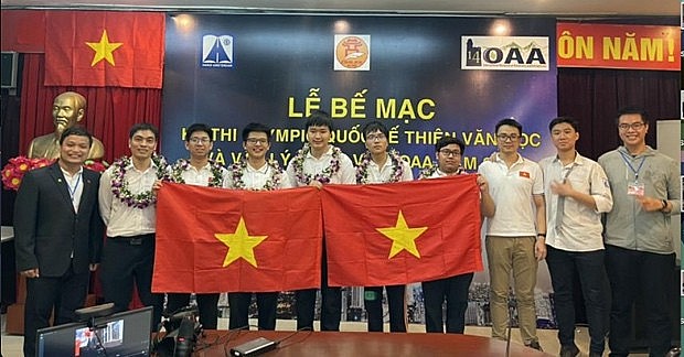  Vietnamese students win medals at Int’l Olympiad on Astronomy and Astrophysics. Photo: tuoitrethudo.com.vn