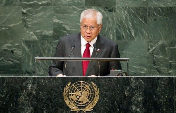 philippine former foreign secretary urges govt to protest chinas district formations on east sea