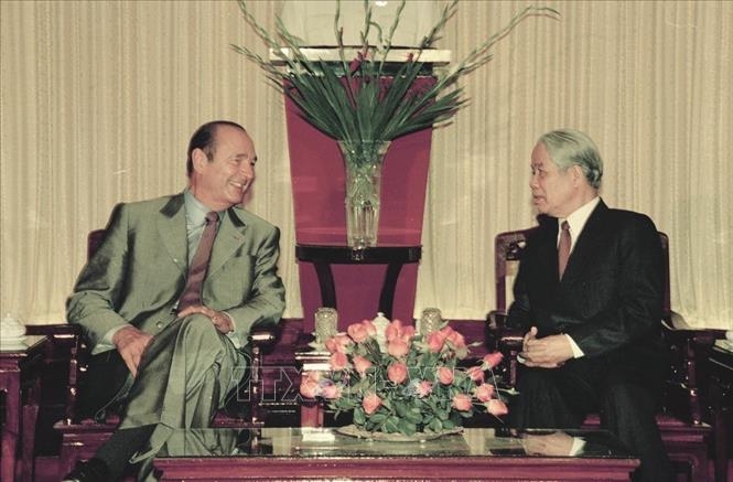 A look back at 48 years of Vietnam – France diplomatic relations through photos