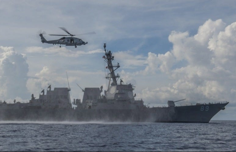 us sends another warship to challenge chinas south china sea claims