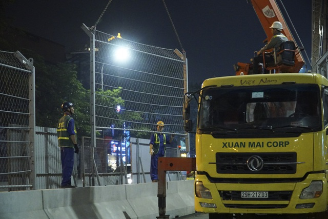 hanois f1 racetrack fences removed
