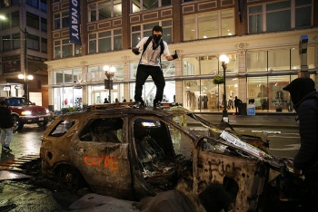 protest in us what did trump say about antifa and the riots