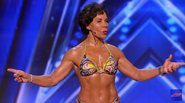 73-Year-Old bodybuilder amazes with her incredible physique on  73-Year-Old bodybuilder amazes with her incredible physique on