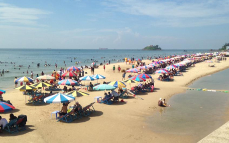 Bãi Sau, TP.Vũng Tàu ngày càng sạch đẹp, gọn gàng. Ảnh: PHẠM TOÀN