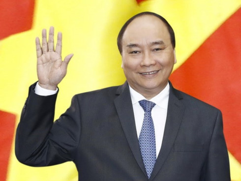 pm nguyen xuan phuc leaves for asean india summit