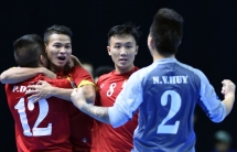 FIFA cheers Vietnam on ticket to Futsal World Cup 2016