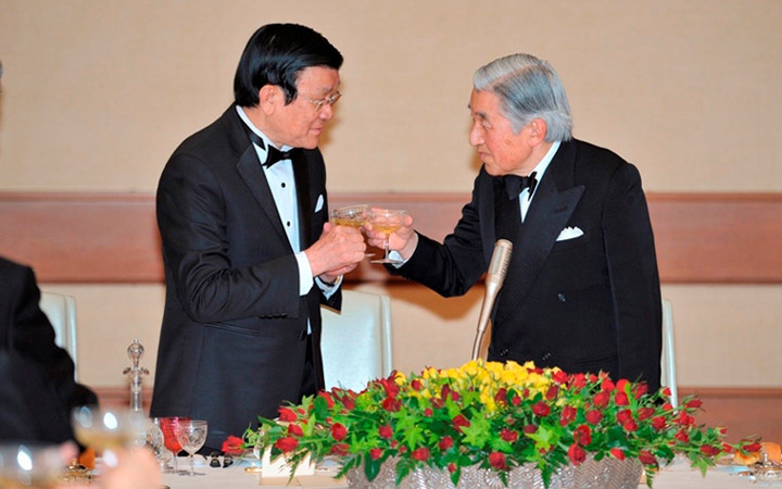Their Majesties Emperor, Empress of Japan