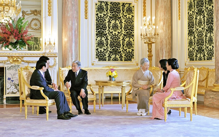 Their Majesties Emperor, Empress of Japan