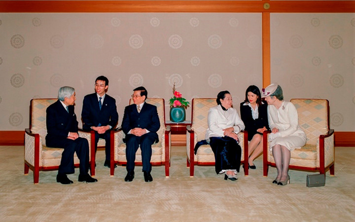 Their Majesties Emperor, Empress of Japan