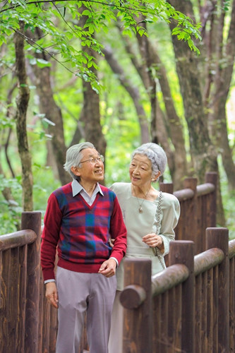 Their Majesties Emperor, Empress of Japan