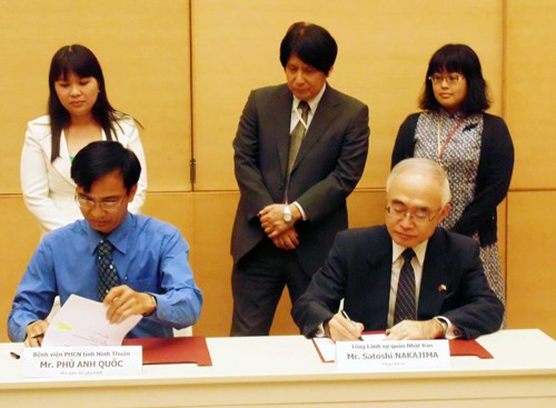 japan provides non refundable aid for southern projects