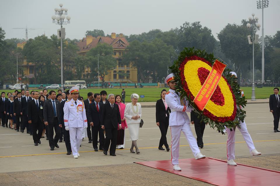 Emperor’s visit to Vietnam makes Japanese media’s headlines