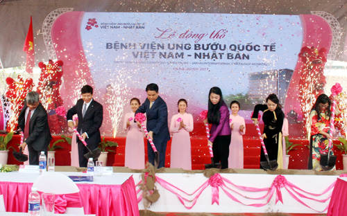 vietnam japan kick off international oncology hospital joint project