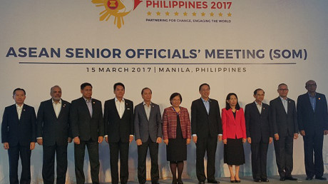 senior officials meet in manila to prepare for asean summit