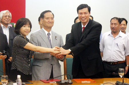 increasing cooperation between quang ninh province and japanese partners