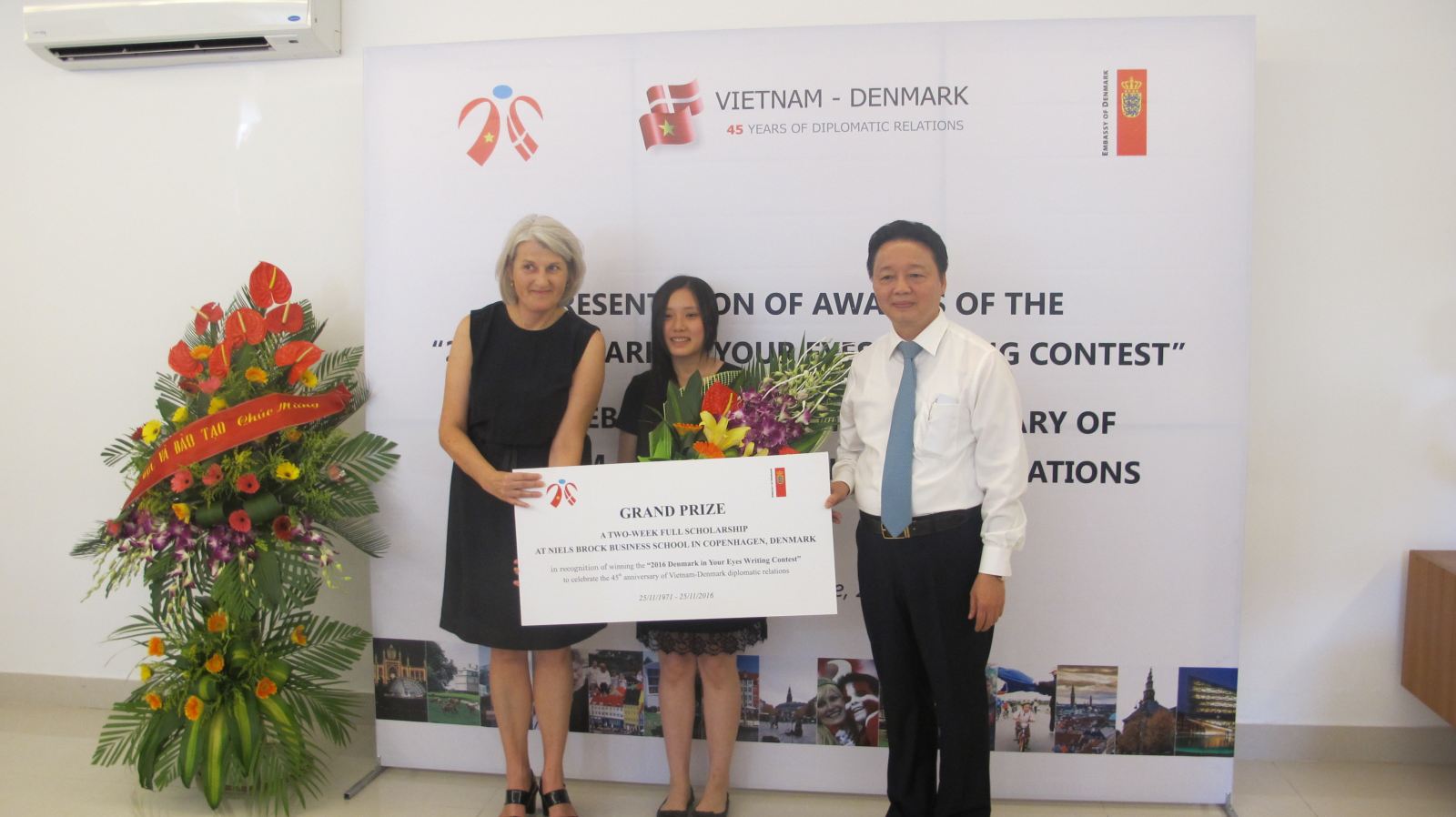 9th grade student wins writing contest “Denmark in your eyes”