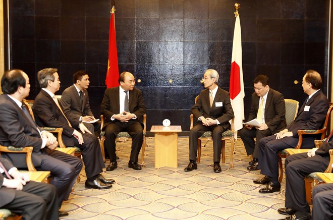 prime minister phuc meets japanese entrepreneurs in tokyo