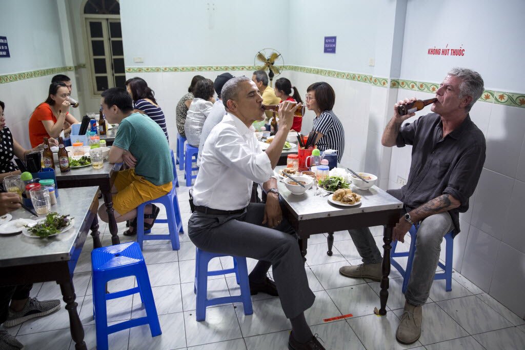 US former president Obama: Anthony taught us about food’s ability to bring people together