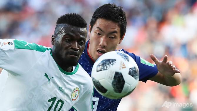 honda salvages 2 2 draw for japan against senegal with late strike