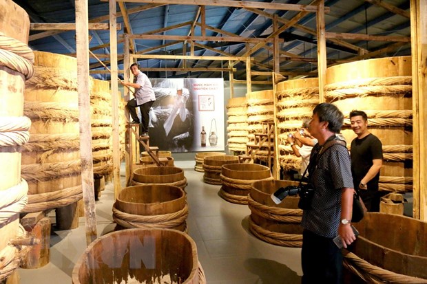 Inside first fish sauce museum in Phan Thiet city