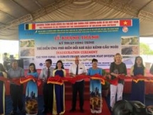 cau ngoi channel improves water resources management for agriculture production in ninh thuan