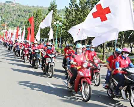 red journey campaign attracts thousands participants in the south