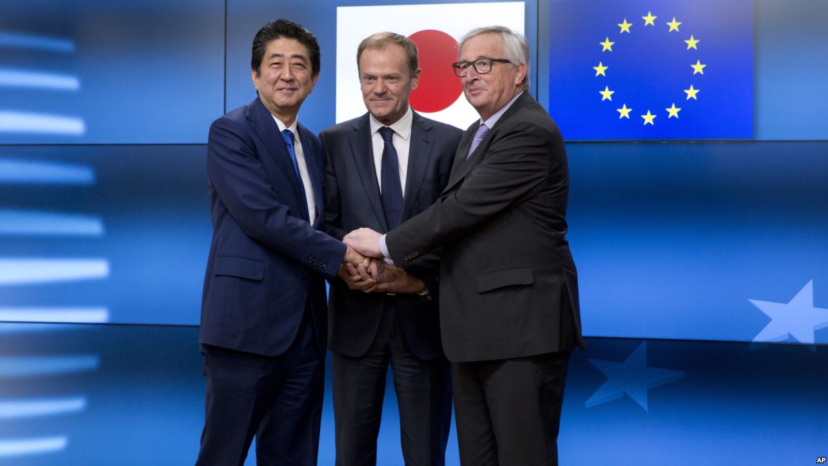 eu japan to sign massive trade deal