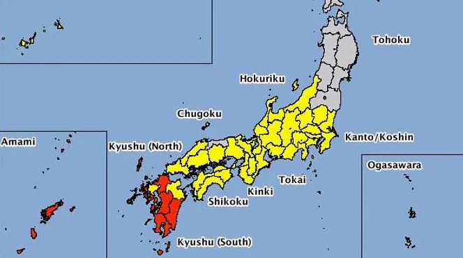 Japan's Kagoshima city evacuates 600,000 residents due to heavy rains