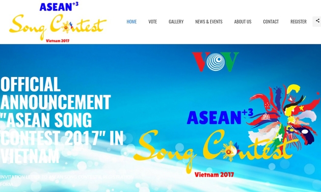 asean3 singing contest to open in thanh hoa this month