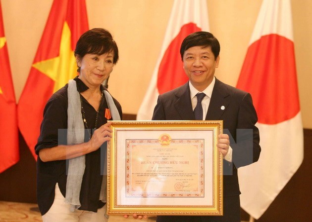 vietnams friendship order presented to japanese film director
