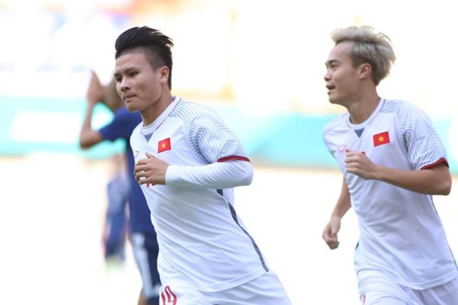asiad 2018 vietnam beats japan topping group d