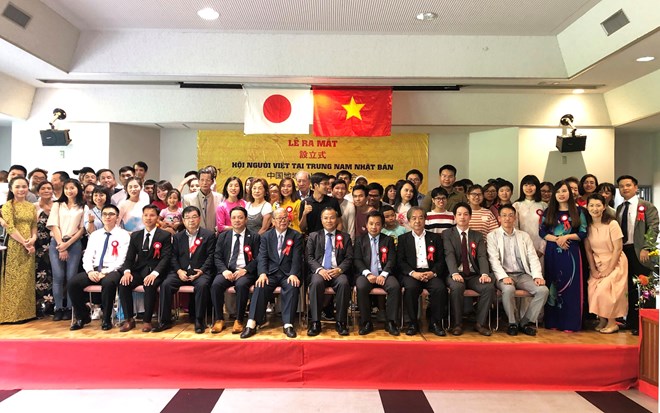 Vietnamese people association established in central-southern Japan