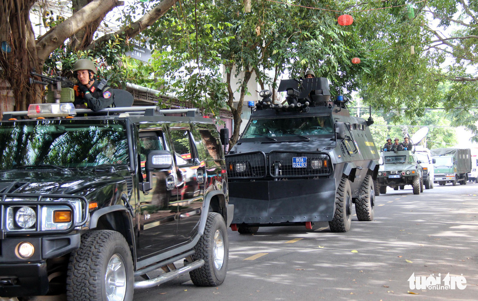 Anti-terrorism exercise held during police competition in Vietnam