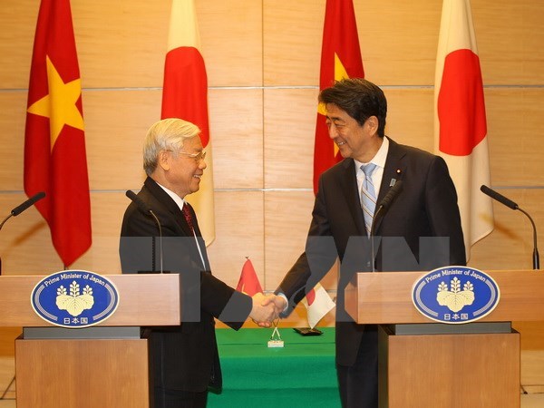 statement stresses resolve to strengthen vietnam japan relations
