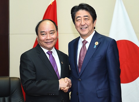 pm phuc met japanese and new zealand counterparts