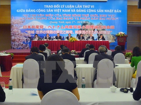 vietnamese and japanese communist parties carry out theoretical discussion