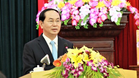 Chu tich nuoc Tran Dai Quang gui dien mung Quoc khanh Malaysia va Kyrgystan - Anh 1