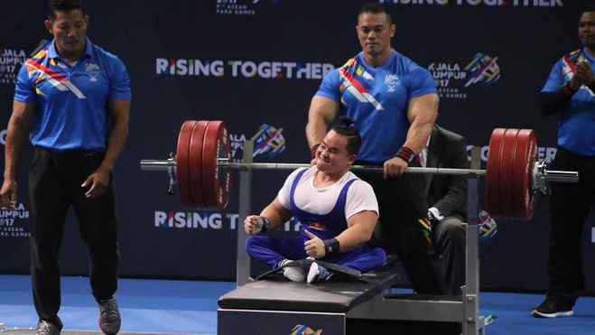 asean para games vietnam temporarily ranks third with eight golds