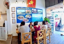 coffee shop brings truong sa to the heart of hanoi